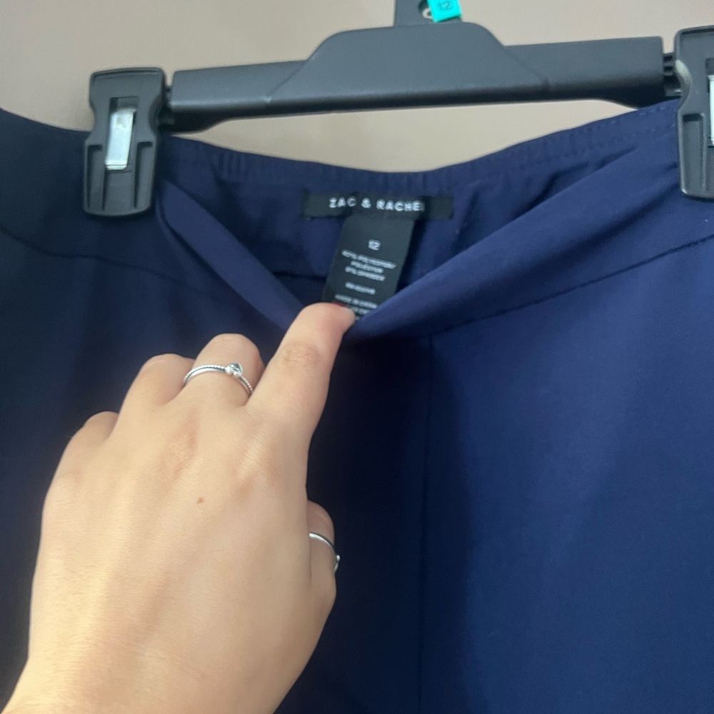 Size 12 perfect condition work / dress pants navy blue